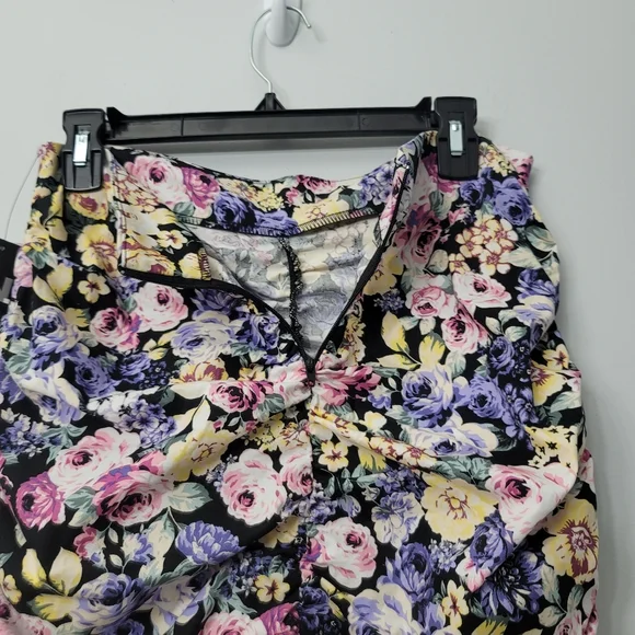 I.N. San Francisco, Floral Print Skirt - Picture 6 of 10